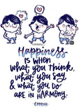 Happiness Decal