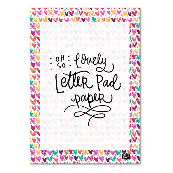 Hearts Letterpad