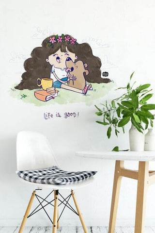 Life is Good Decal