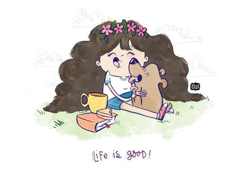 Life is Good Wall Art