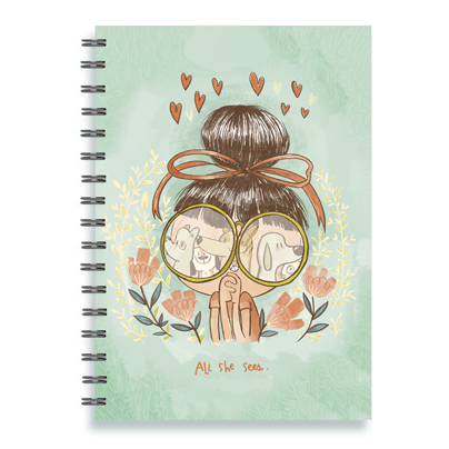All She Sees Notebook