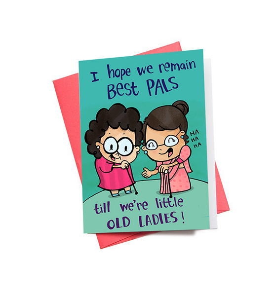 Old pals Mini Greeting