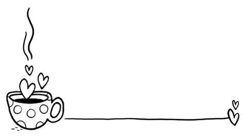 Coffee Address Stamp