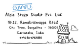 Home Address Stamp