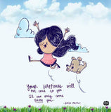 Happiness comes from you Wall Art