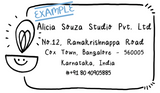 Bright Address Stamp