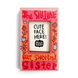 Magnetic Frame - Sister Love-Refrigerator Magnetic Frame SMALL