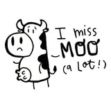 I miss Moo Stamp