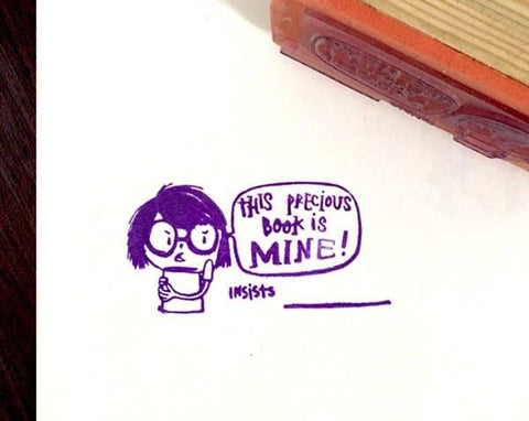 Precious Book BIG Stamp