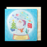 Premium Cards - Christmas Snowglobe Greeting PREMIUM