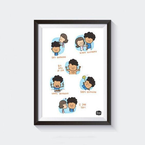 Prints - Boyfriend Wall Art