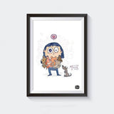Prints - Dogs On Hand Wall Art