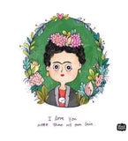 Prints - Frida Love Wall Art