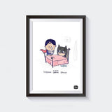 Prints - Superman & Batman Wall Art