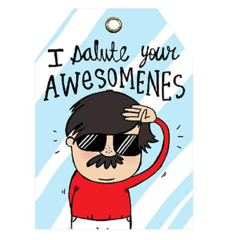 Awesomeness Gift Tag Set of 10