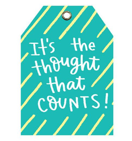 Thoughts Gift Tag Set of 10
