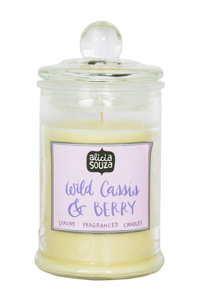 Wild Cassis & Berry bell jar candle